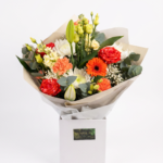 “Sunset Harmony” Bouquet of seasonal yellow flowers