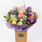 Birthday Bouquet with Greeting Card
