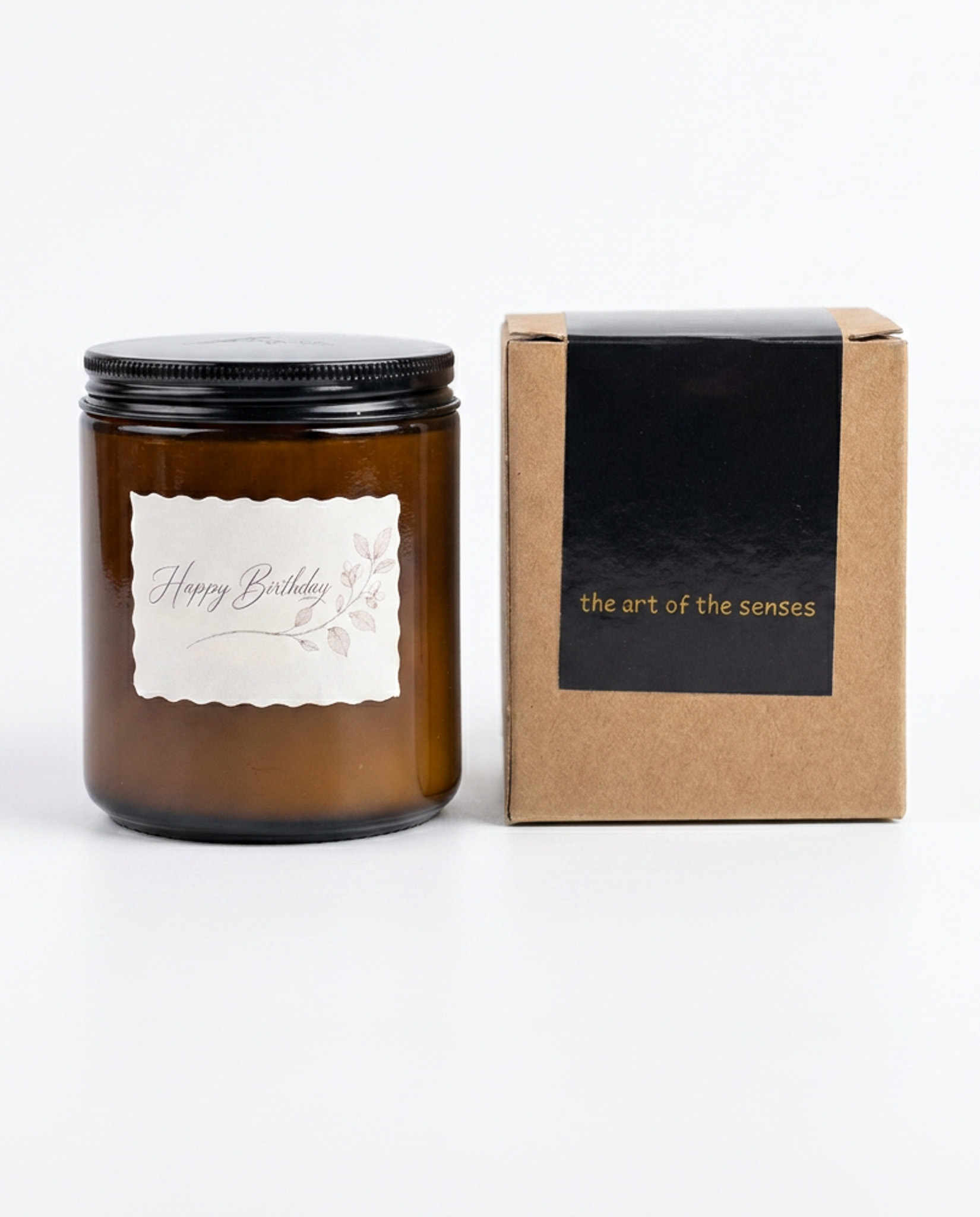 moss&ivy florist Bedford, weeding flowers, birthday flowers floristmossandivy.uk (15) Happy Birthday Soy Candle - Handmade - Image 1